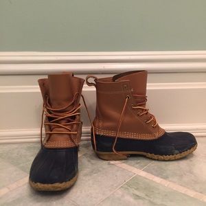 Navy Bean Boots